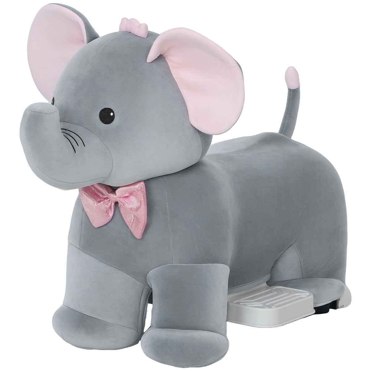 Jouet porteur éléphant électrique pour enfants