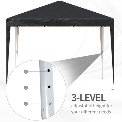Tente de jardin pop up 3 x 3 m avec sac de transport