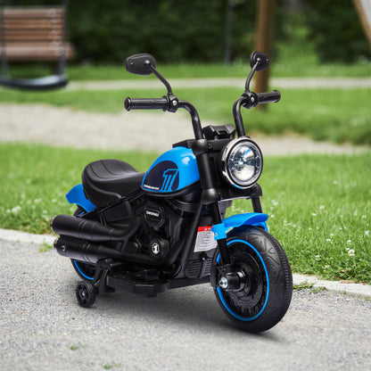 Moto électrique enfant 6V avec roues stabilisatrices