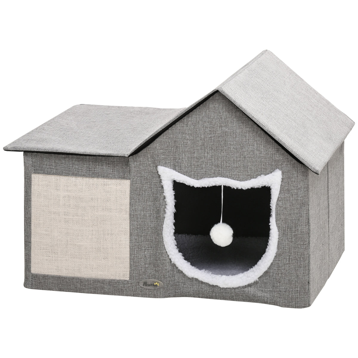 Lit cabane pour chat multi-fonctions