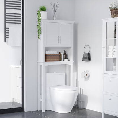 Meuble de rangement pour toilette en bois d'ingénierie