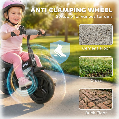 Tricycle 6-en-1 pour tout-petits avec panier et harnais