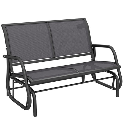 Banc Bascule Extérieur 2 Places Maille Respirante