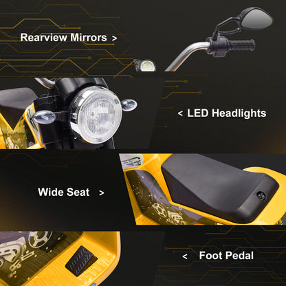 Moto électrique enfant 3 roues 6V
