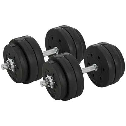 Haltères ajustables 30 kg — Lot de 14