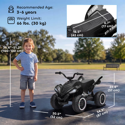 VTT électrique pour enfants à double moteur 12V