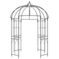 Arche de jardin forme cage à oiseau en métal