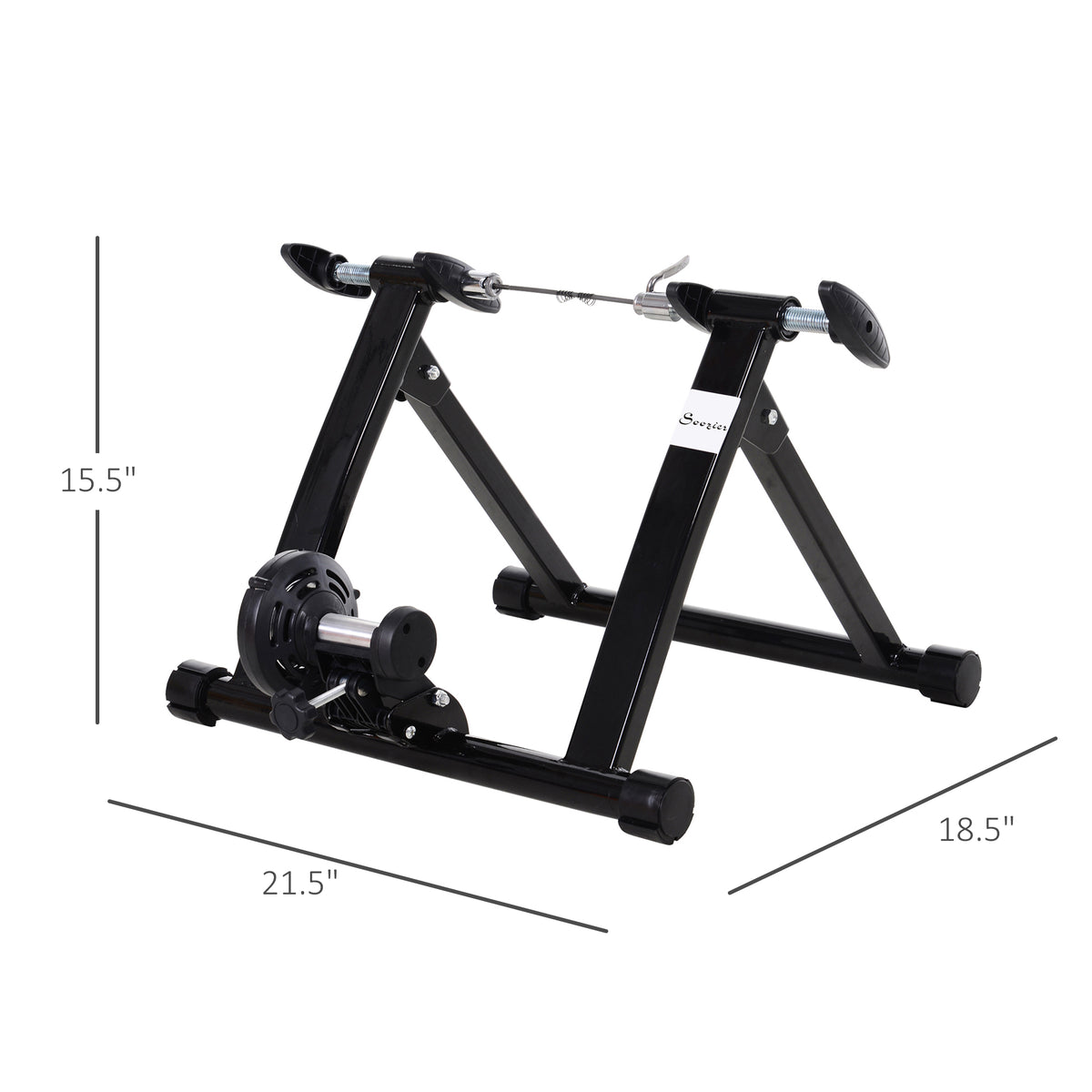 Entraîneur de vélo pliable pour intérieur 26-28" 700C