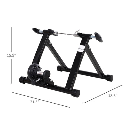 Entraîneur de vélo pliable pour intérieur 26-28" 700C