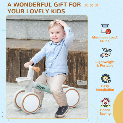 Vélo d'équilibre bébé avec panier amovible
