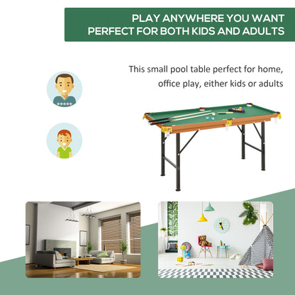 Mini table de billard pliable avec accessoires complets