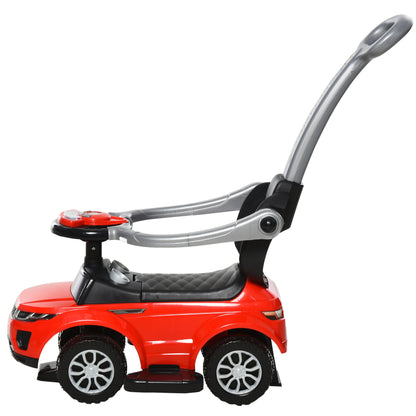 Voiture porteur pousseur 3 en 1 pour tout-petits