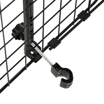Barrière de voiture ajustable pour chien — métal