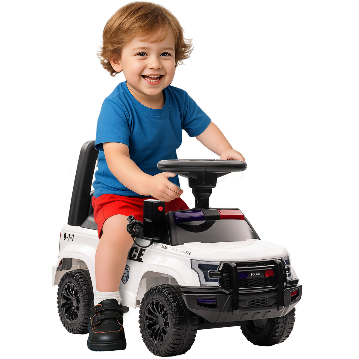 Voiture porteur pour enfants avec rangement