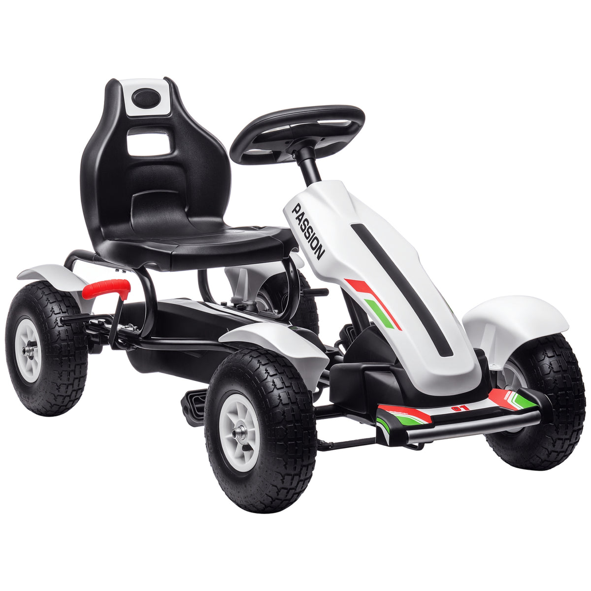 Kart à pédales pour enfants avec freins