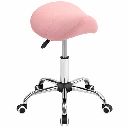 Tabouret selle ergonomique à roulettes réglable
