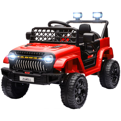 Camion électrique 12V télécommandé pour enfants avec suspension
