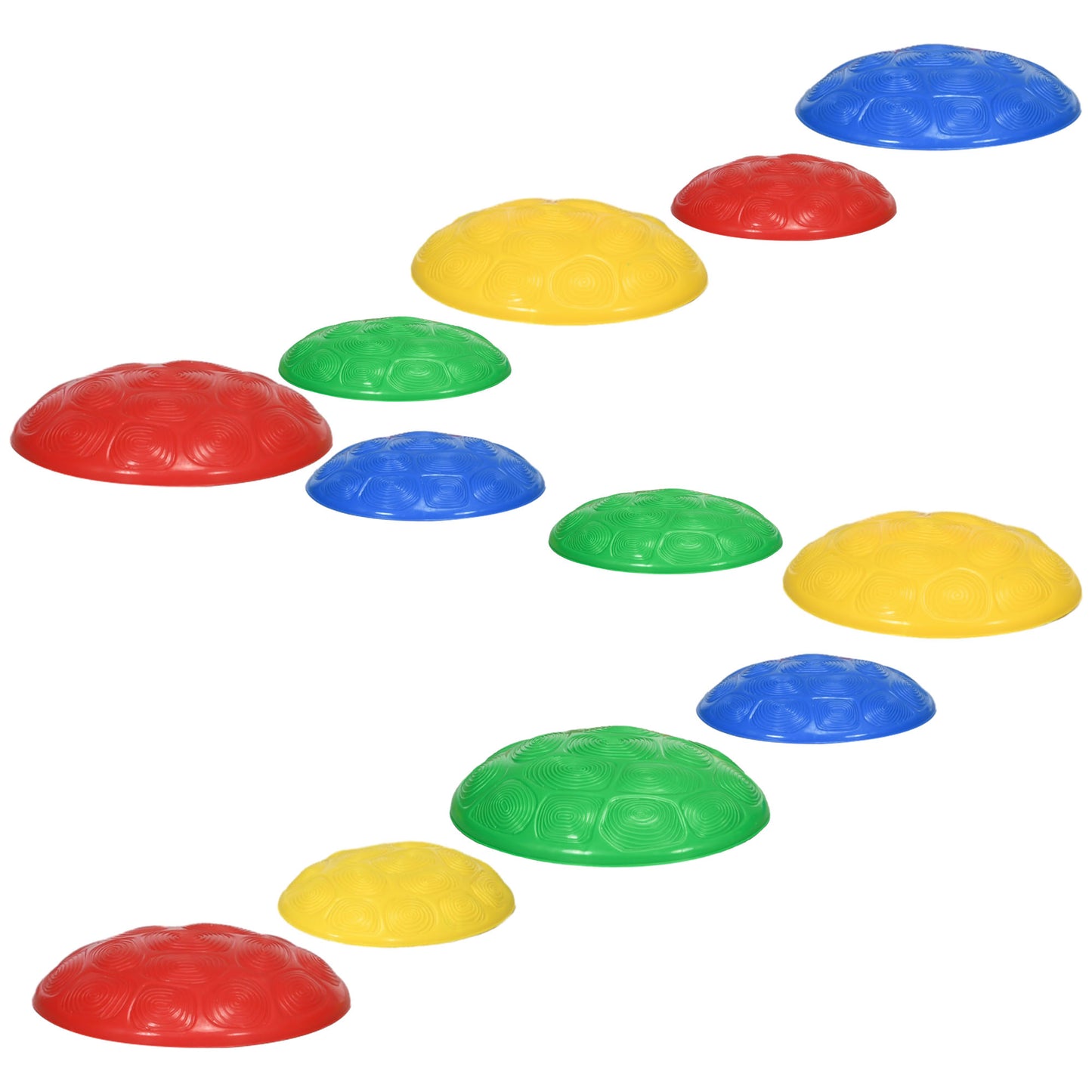 Pierres d'équilibre pour enfants 12 pièces design tortue