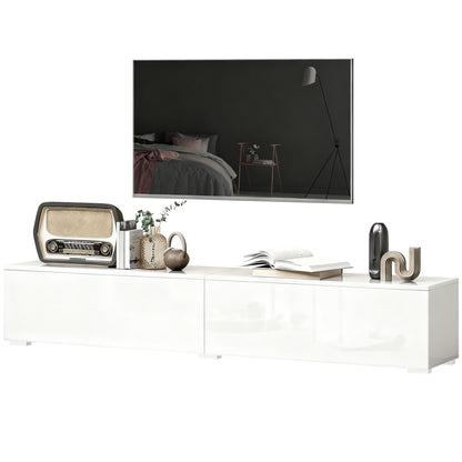 Meuble TV mural suspendu moderne
