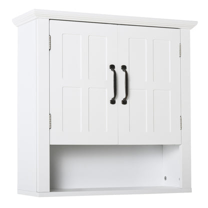 Armoire murale de salle de bain avec étagère réglable