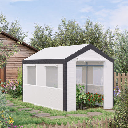 Serre tunnel de jardin 201 x 305 x 213 cm