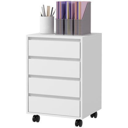 Caisson de bureau mobile à quatre tiroirs