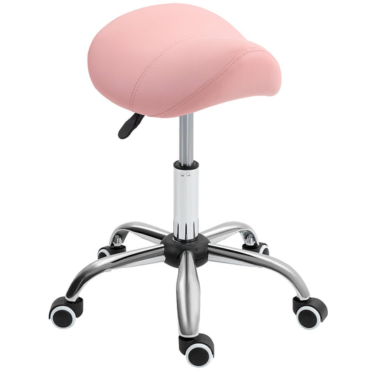 Tabouret selle ergonomique à roulettes réglable