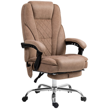 Chaise bureau massage inclinable avec repose-pieds ajustable