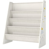 Bibliothèque enfant 4 niveaux pour chambre et salle de jeux