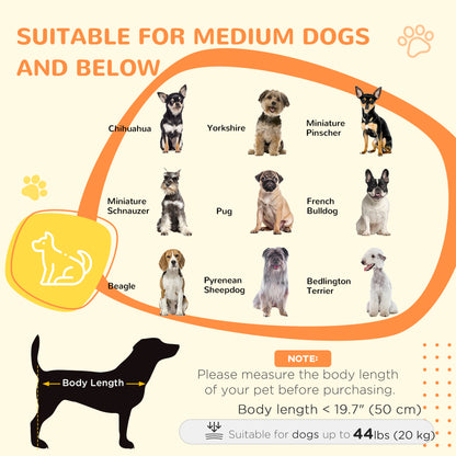 Cage meuble pour chien moyenne taille double porte 80 cm