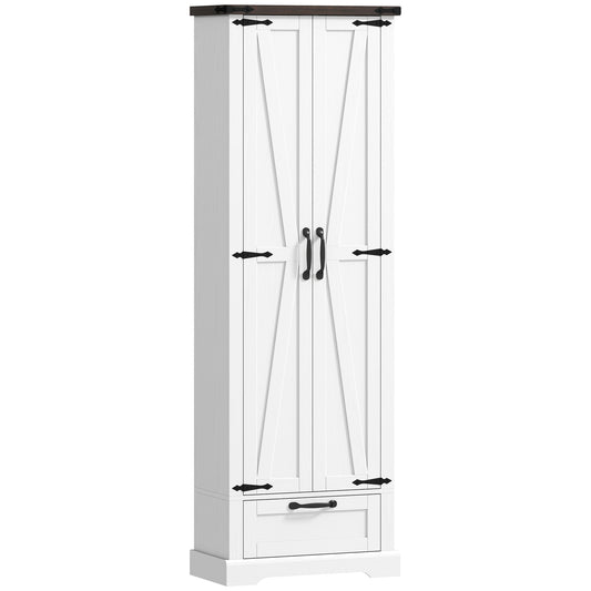 Armoire de cuisine garde-manger en bois d'ingénierie 60 x 30 x 180 cm