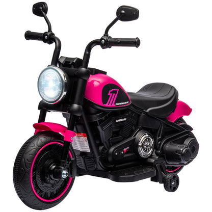 Moto électrique enfant 6V avec roues stabilisatrices