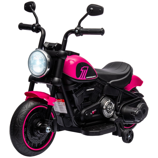 Moto électrique enfant 6V avec roues stabilisatrices