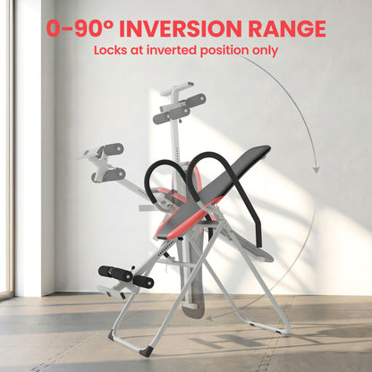 Table d'inversion pliable robuste avec verrou de cheville