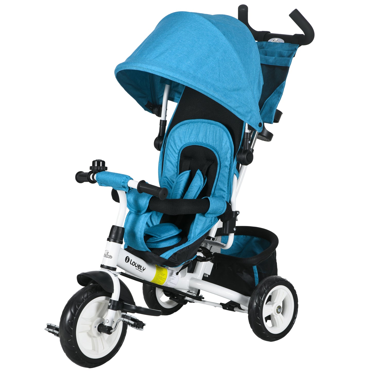 Tricycle évolutif 6 en 1 pour tout-petits 1-5 ans