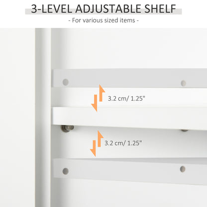 Armoire murale de salle de bain avec étagère réglable