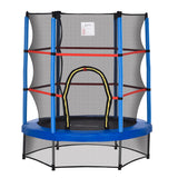 Trampoline enfants 140 cm avec filet de sécurité