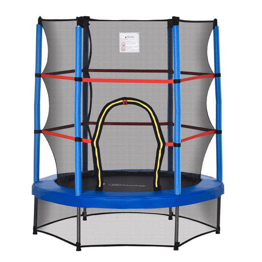Trampoline enfants 140 cm avec filet de sécurité