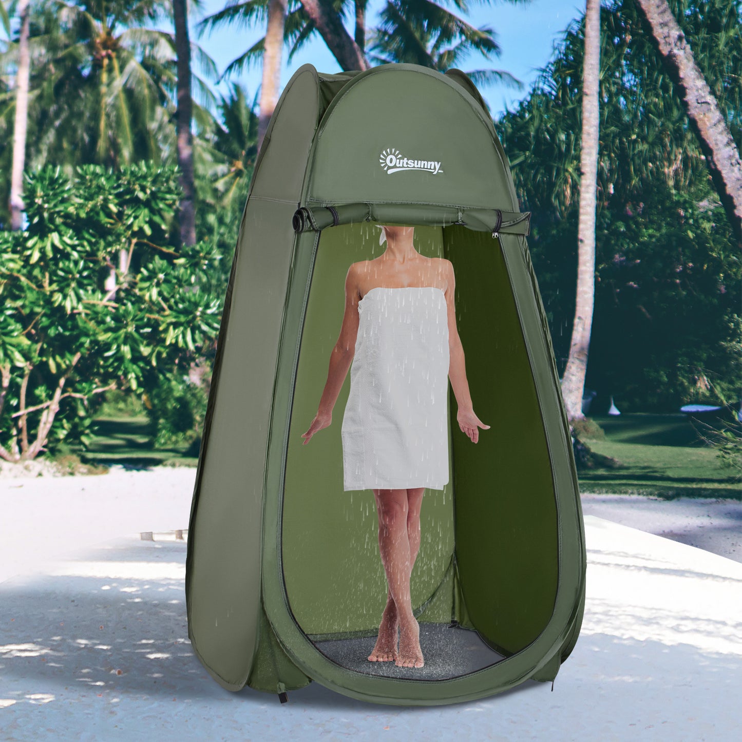 Tente de douche escamotable portable pour camping