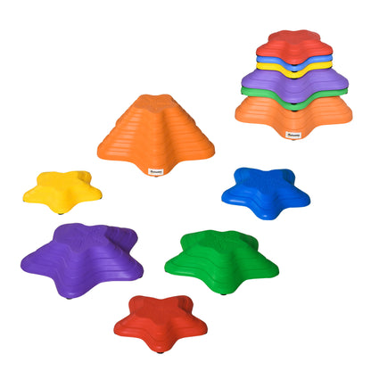 Pierres d'équilibre pour enfants antidérapantes — 6 pcs