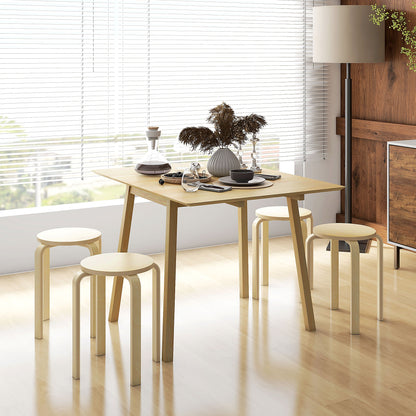 Chaises empilables rondes set de 4