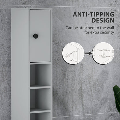 Armoire de salle de bain haute autoportante