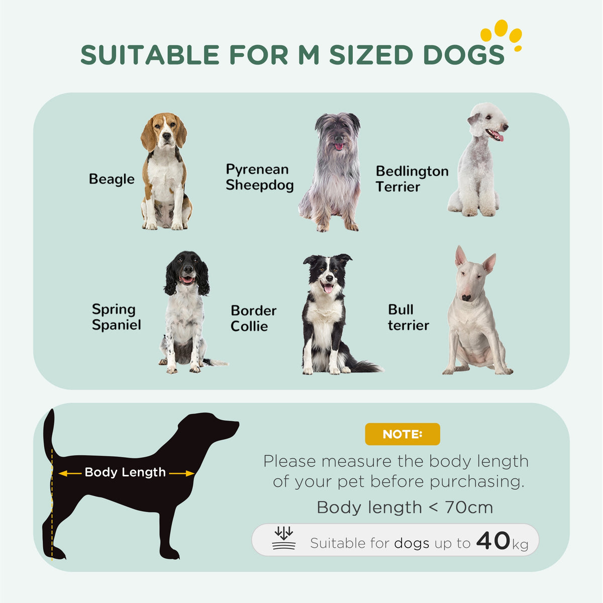 Cage pour chien pliante en métal avec coussin