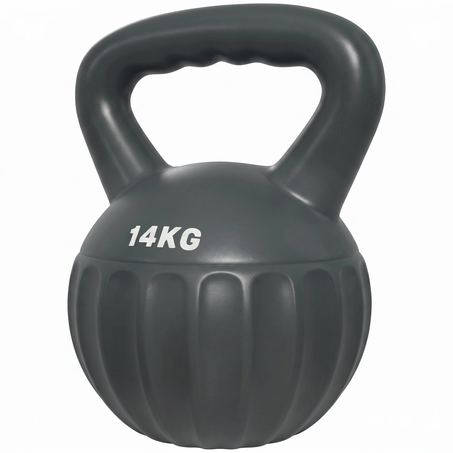 Kettlebell antidérapant 14 kg pour entraînement à domicile