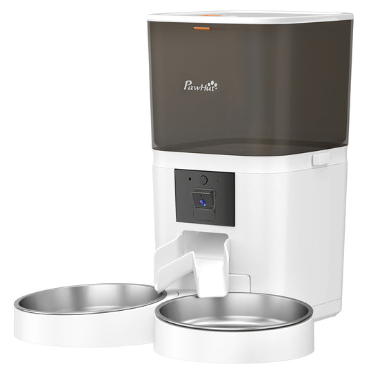 Distributeur automatique chat double caméra HD 6L