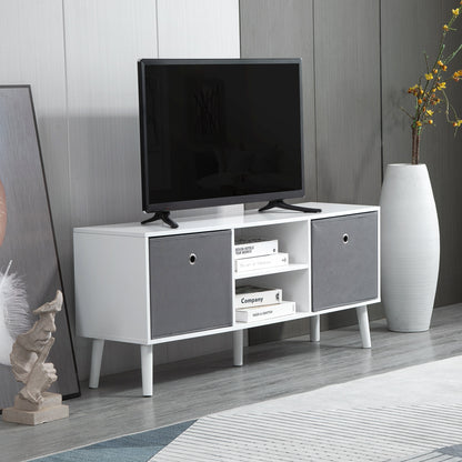 Meuble TV moderne avec tiroirs pliables