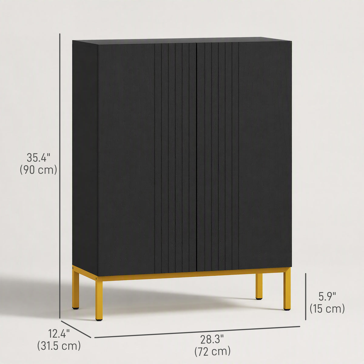 Meuble à chaussures de rangement avec étagères réglables