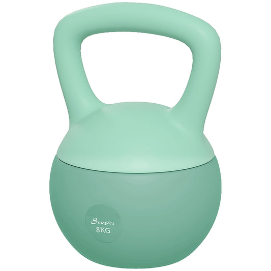Kettlebell mou souple 8 kg avec poignée antidérapante
