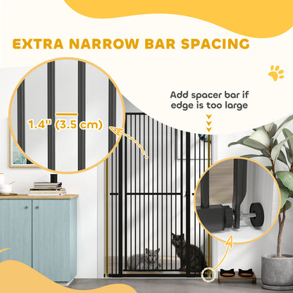 Barrière pour animaux extra haute 150 cm avec extensions