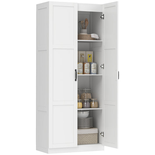 Armoire de cuisine garde-manger style fermette